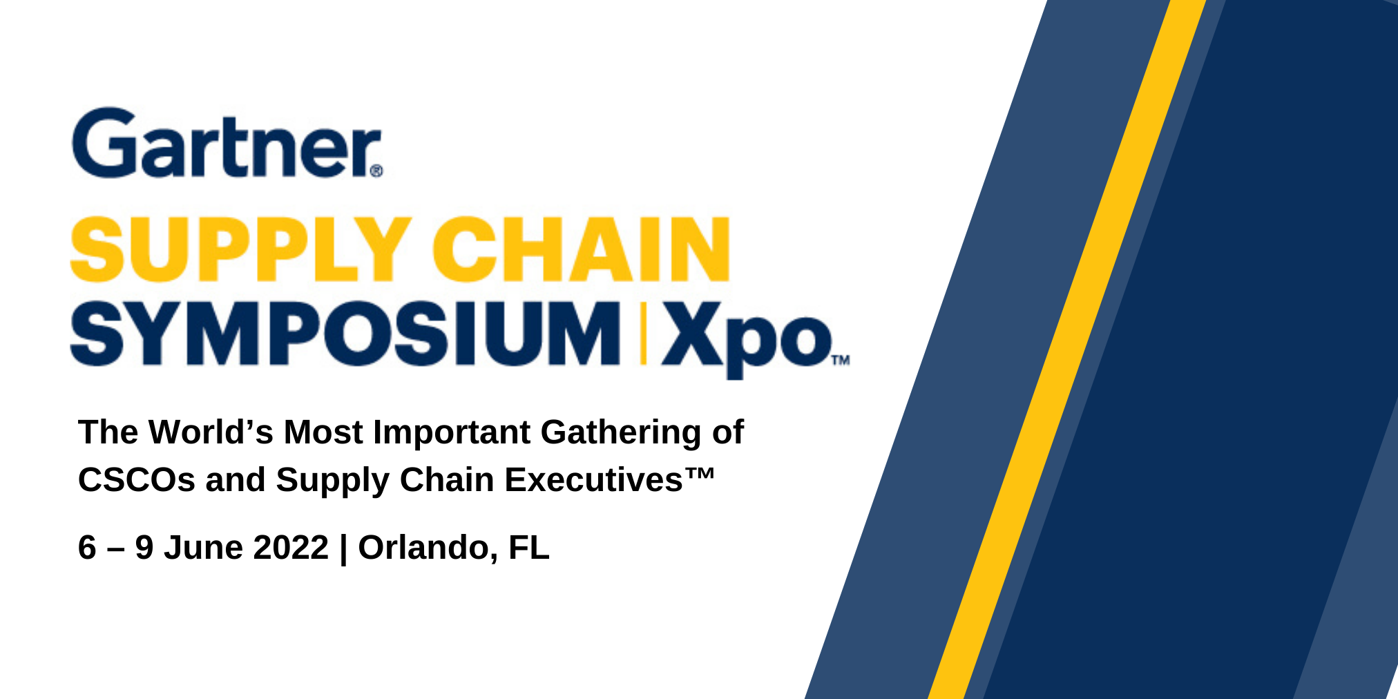 Gartner Supply Chain SymposiumXpo™ 2022
